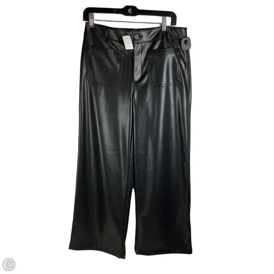 Pants Wide Leg By Loft In Black, Size: 6