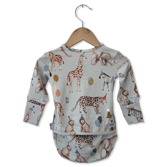 Party at the Zoo Snuggle Bug Long Sleeve Bodysuit