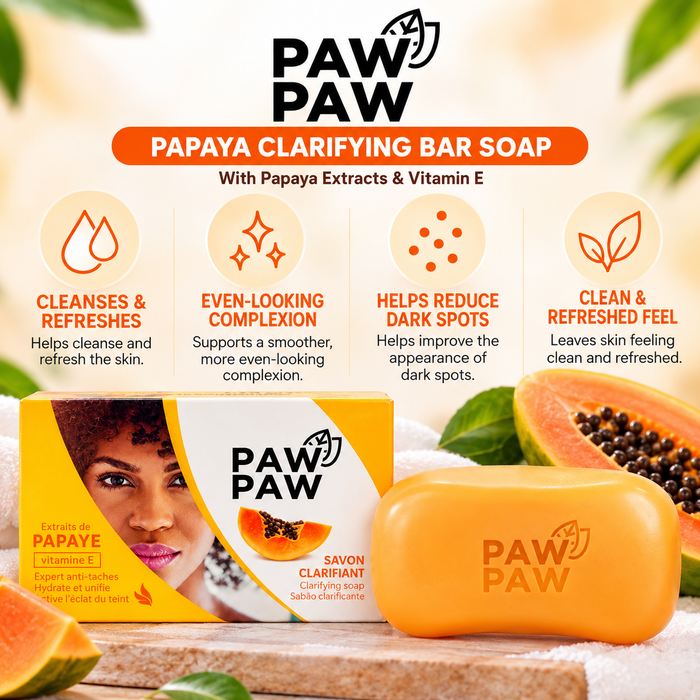 Paw Paw – Papaya Clarifying Bar Soap, 180g Paw Paw