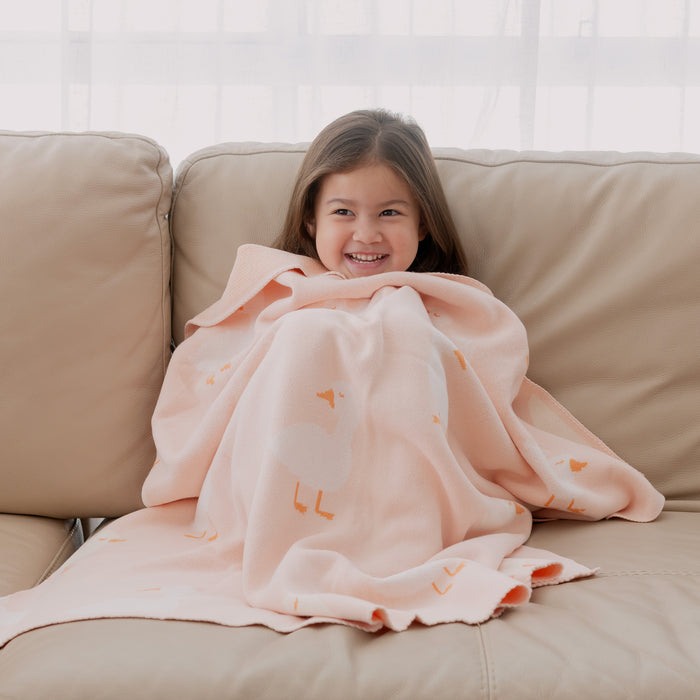 Pink Ducks Blanket - PRE-ORDER (OCTOBER)