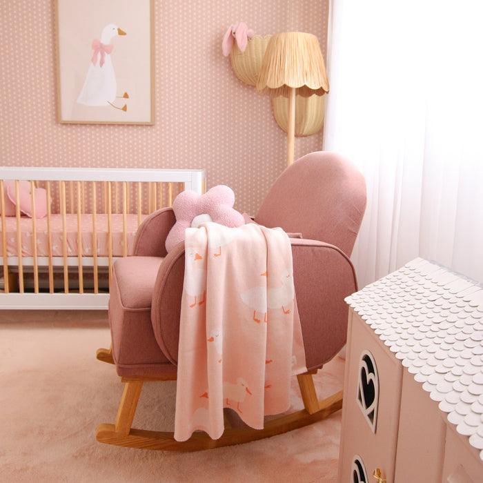 Pink Ducks Blanket - PRE-ORDER (OCTOBER)