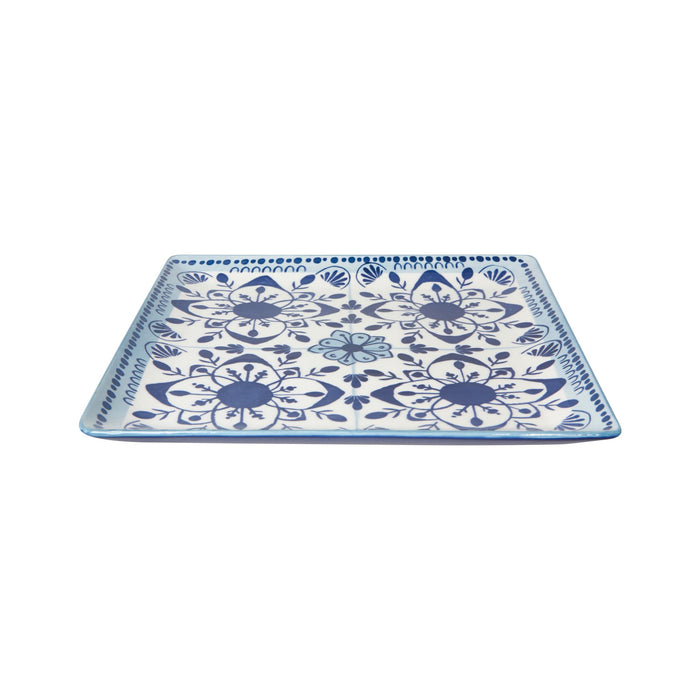 Porto Stamped Dinner Plate