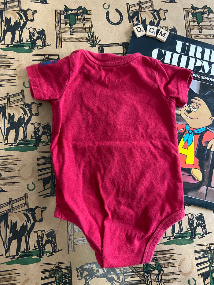 Pre-Loved Carhartt My Pick 'Em Up Truck Bodysuit *9 Months - Deer Creek Mercantile
