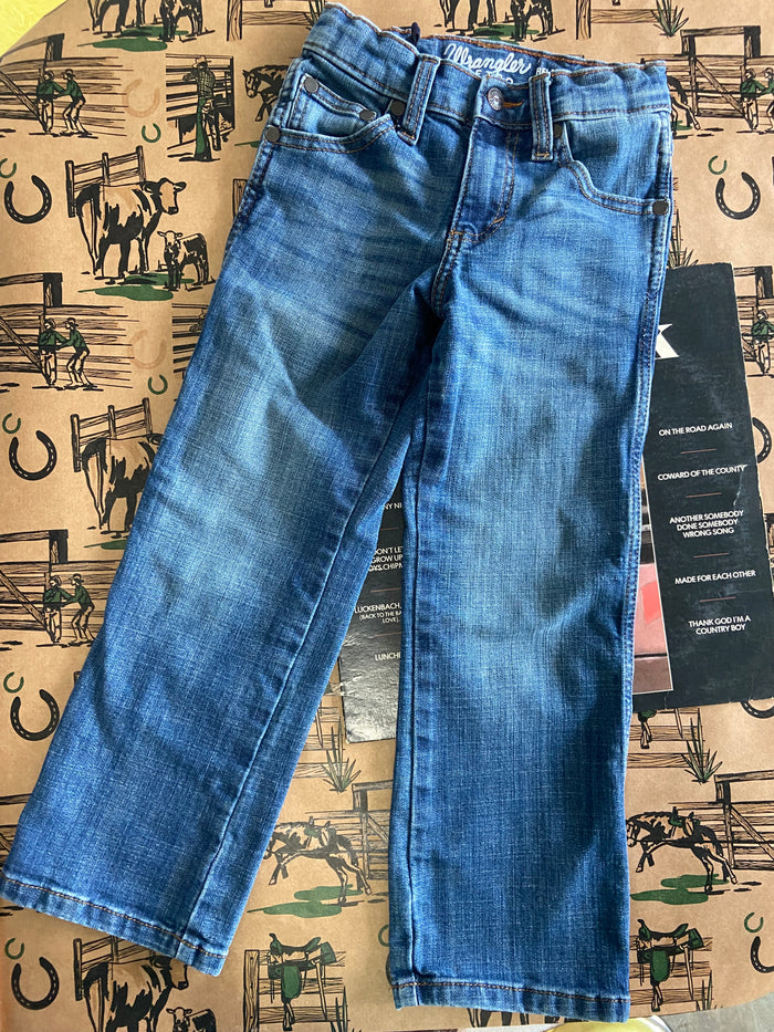 Pre-Loved Youth Boys Wrangler Relaxed Fit Denim Jeans *Size 6 Slim - Deer Creek Mercantile