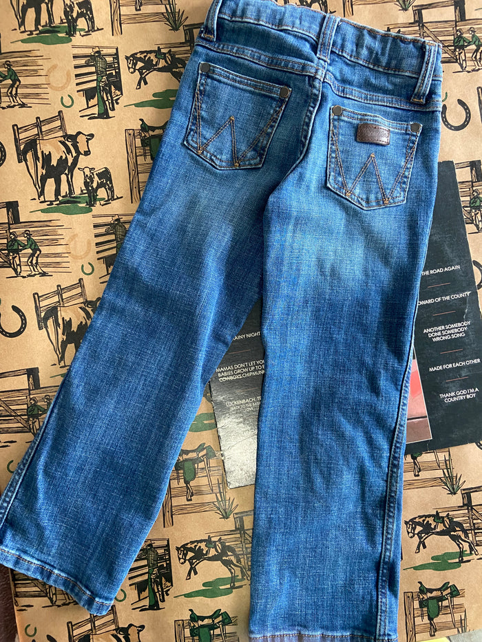 Pre-Loved Youth Boys Wrangler Relaxed Fit Denim Jeans *Size 6 Slim - Deer Creek Mercantile