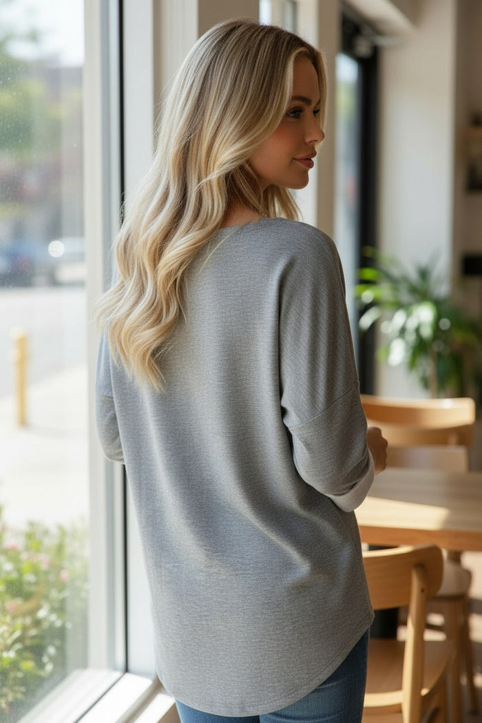 Pull Oversize “Urban Cozy” – douceur chic &amp; coupe décontractée