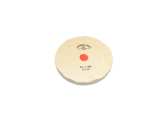 Regular Muslin Buff, 6″ x 30 Ply Pack of 12