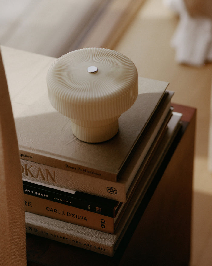 Ripple Portable Lamp - Oat