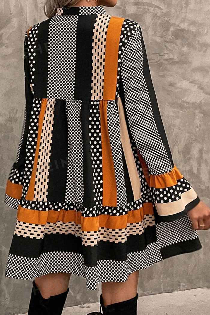 Robe à Imprimés Variés *