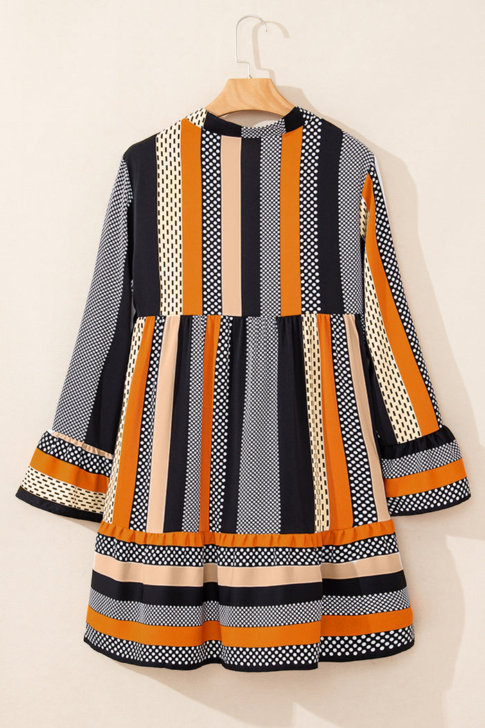 Robe à Imprimés Variés *