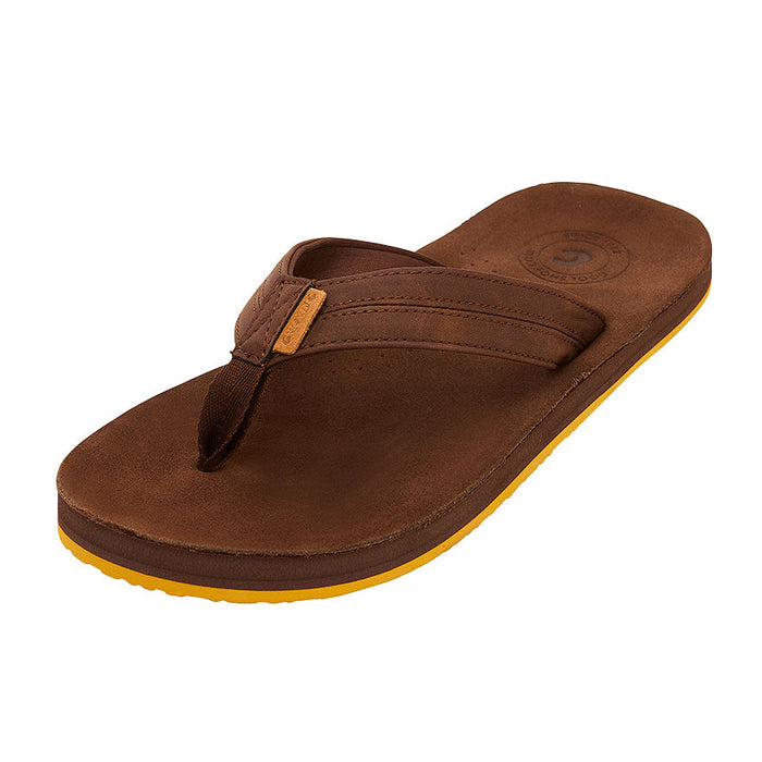 RUGER - Tong en Cuir pour Homme