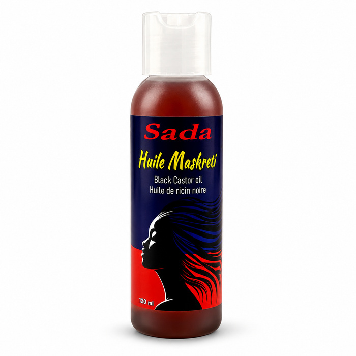 Sada – Black Castor Oil (Huile Maskreti), 120 mL Sada