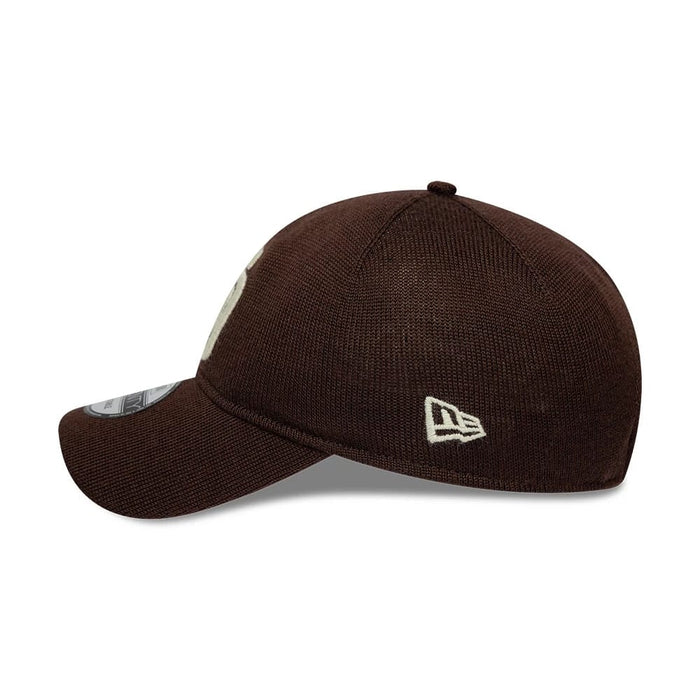 Pictured is this MLB Merino Wool Core San Diego Padres 9TWENTY cap in dark brown. 5
