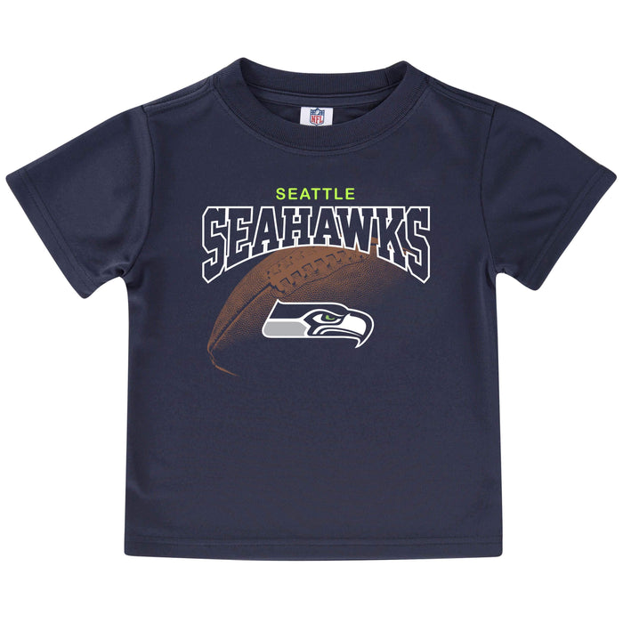 Seattle Seahawks Toddler Boys Tee Shirt-Gerber Childrenswear