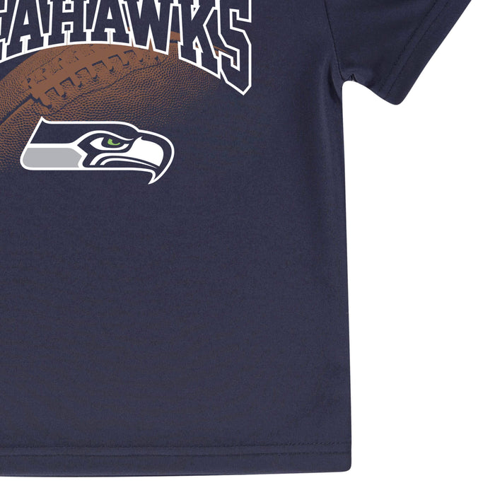 Seattle Seahawks Toddler Boys Tee Shirt-Gerber Childrenswear