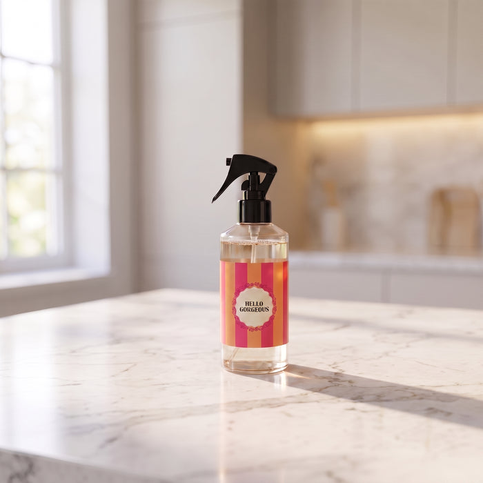 Set - Cadeauset voor Vrouw - Vaas, Geurstokjes, Roomspray & Servetten – Hello Gorgeous – Jasmijn geur