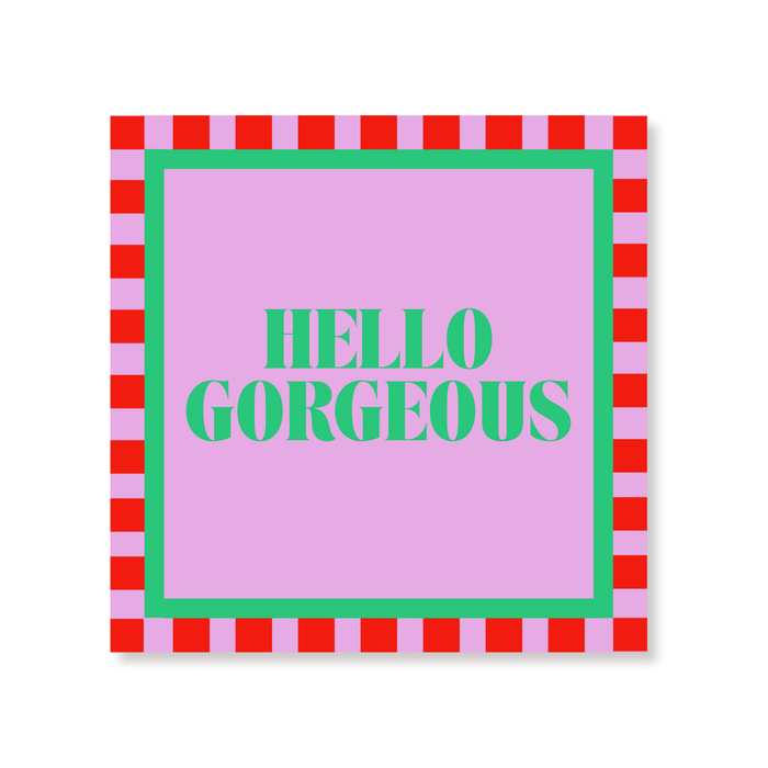 Set - Cadeauset voor Vrouw - Vaas, Geurstokjes, Roomspray & Servetten – Hello Gorgeous – Jasmijn geur