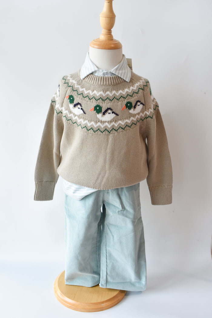 Sheffield Pants-Corduroy Old Greenwich Green