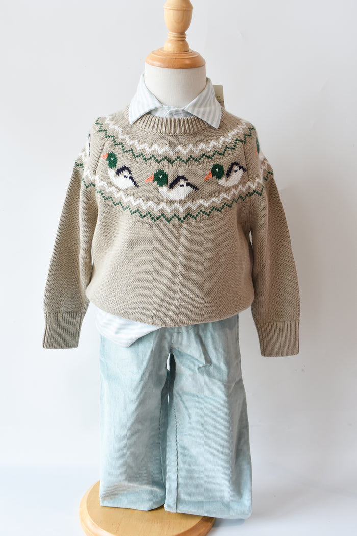Sheffield Pants-Corduroy Old Greenwich Green