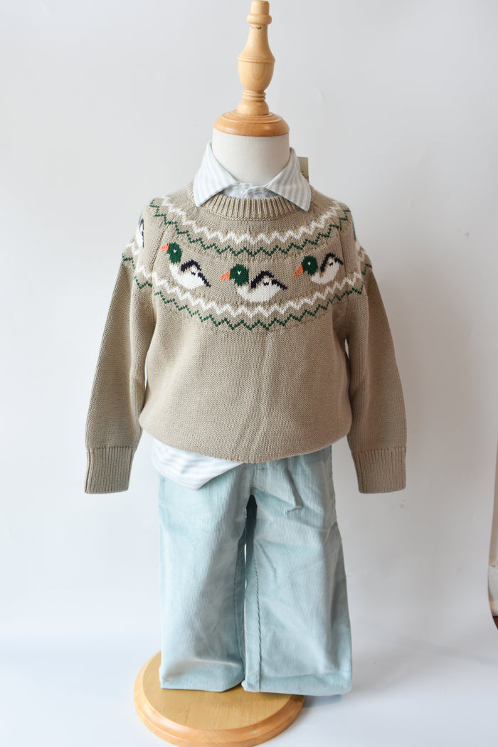 Sheffield Pants-Corduroy Old Greenwich Green