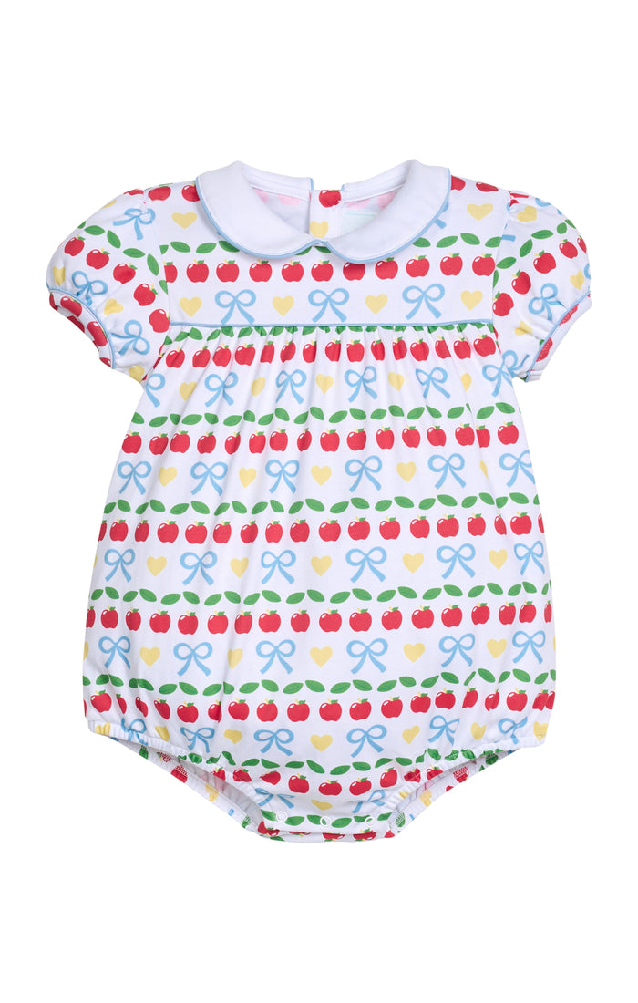 Short Sleeve Evelyn Bubble-Apple Days