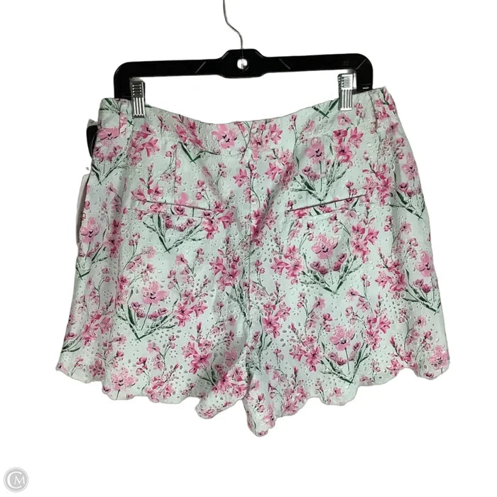 Shorts By Crown And Ivy In Floral Print, Size: 12