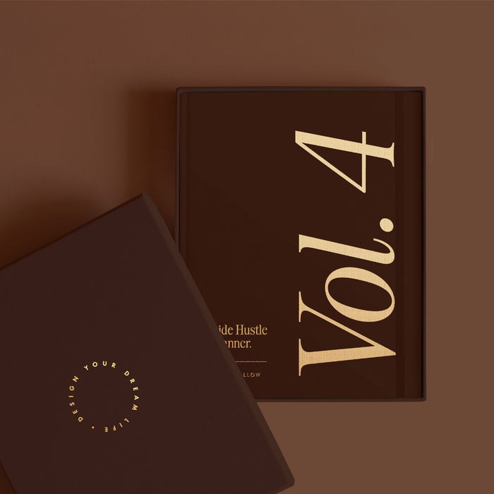 Side Hustle Planner Luxe Edition 4.0 - Chocolate