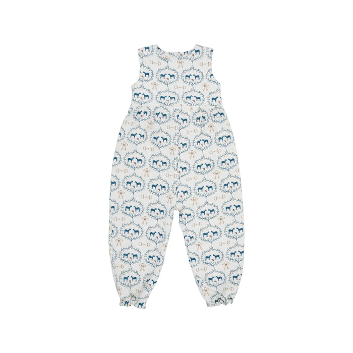 Sleeveless Quilted Rebecca Romper-Horse Bits and Bows