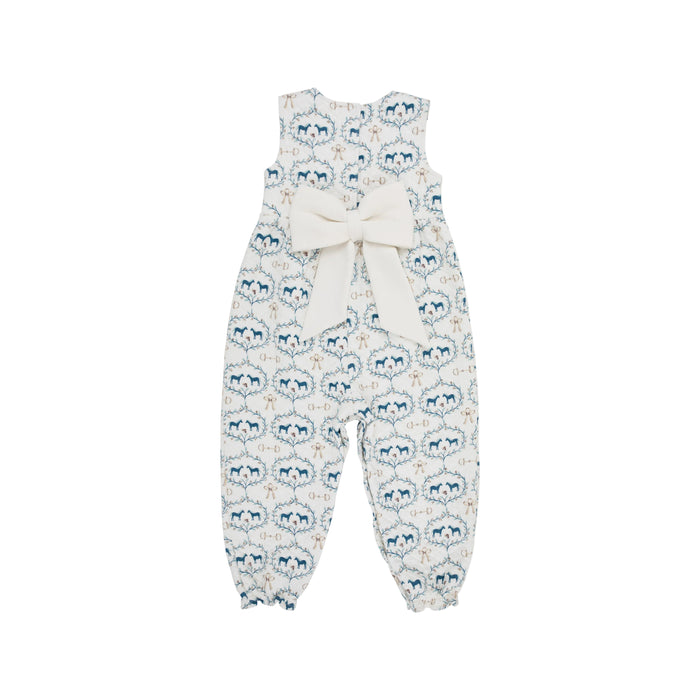 Sleeveless Quilted Rebecca Romper-Horse Bits and Bows