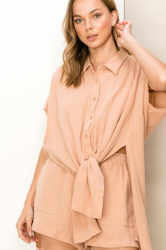 Soft Linen Top