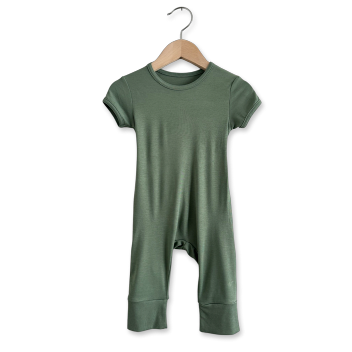 Succulent Short Long Romper