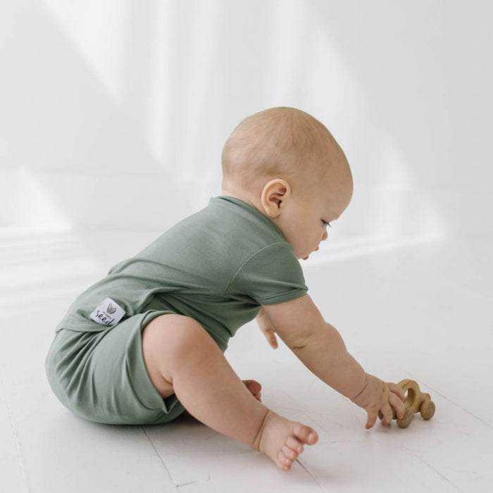Succulent Shorty Romper Luxe Edition | Cotton Bamboo Blend