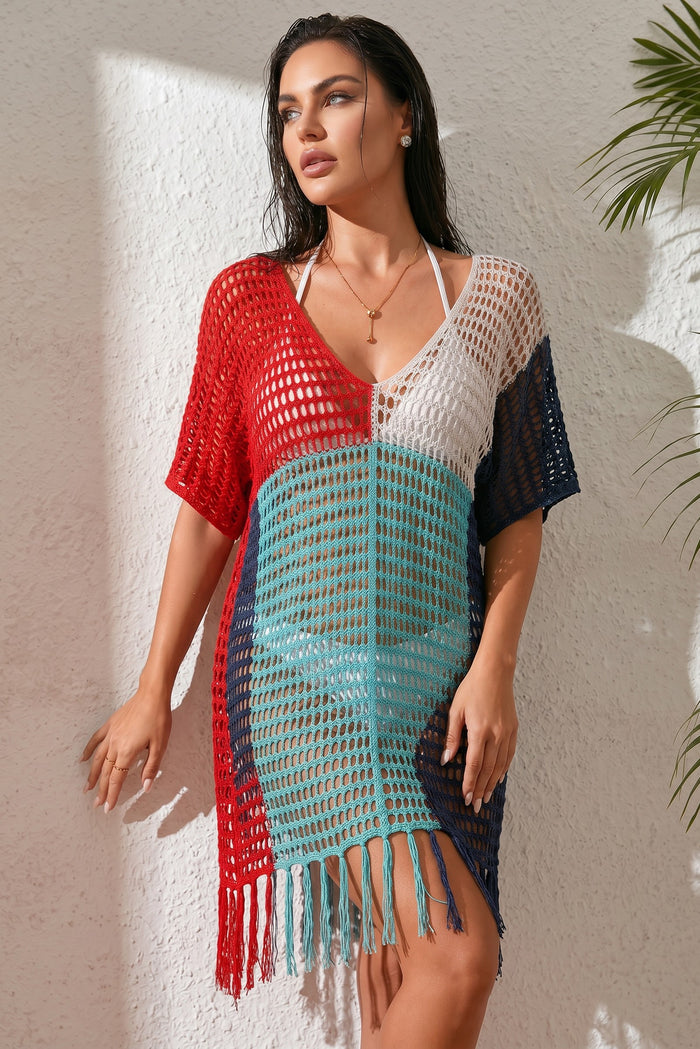 ✨ SUNSET CROCHET – La robe filet qui illumine vos looks d’été