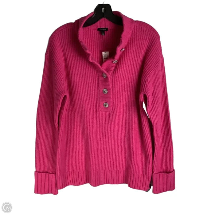 Sweater By Talbots In Pink, Size: Xs