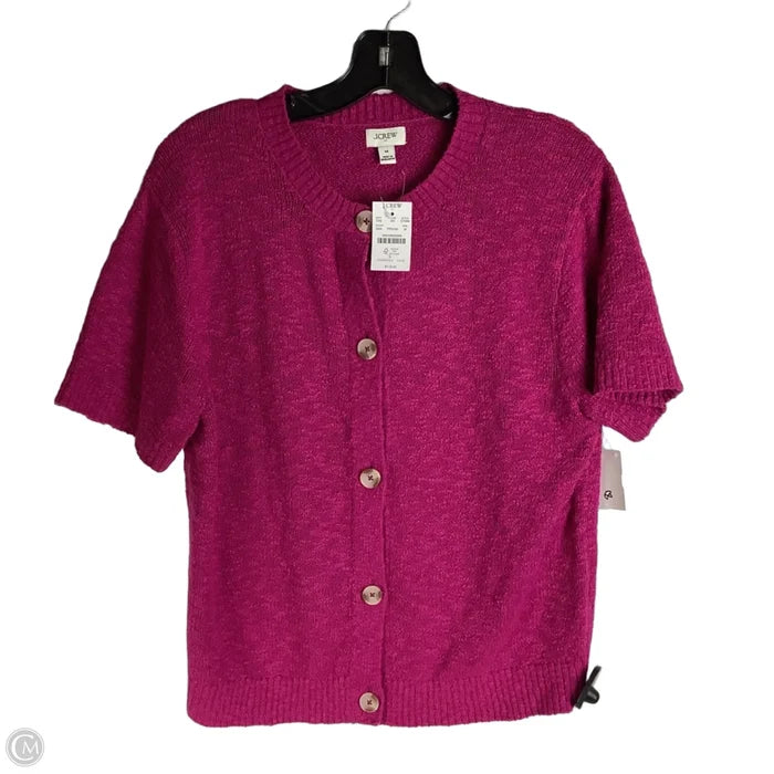 Sweater Short Sleeve By J. Crew In Purple, Size: M
