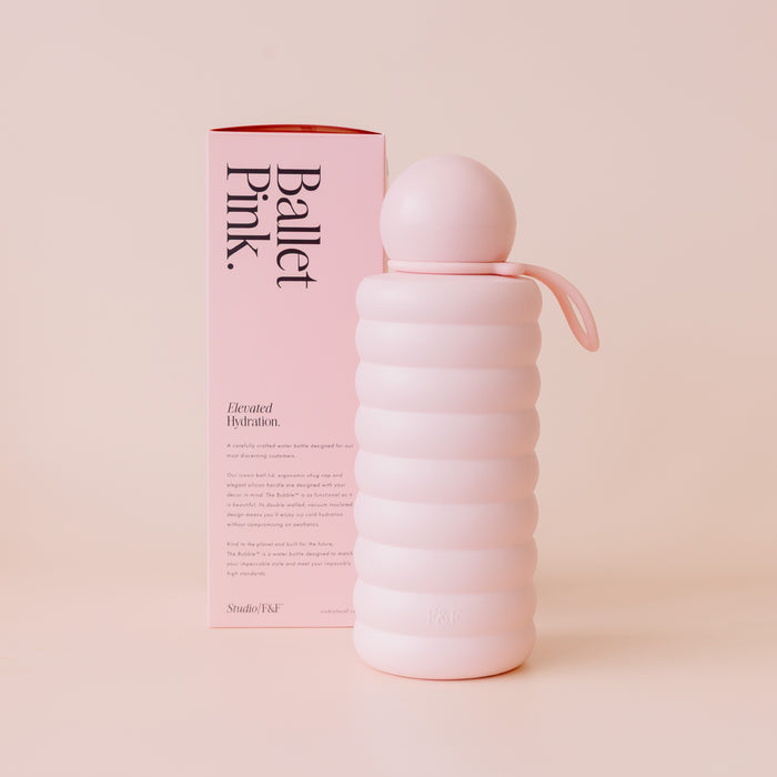The Bubble - Ballet Pink - Reusable Water Bottle 700ml