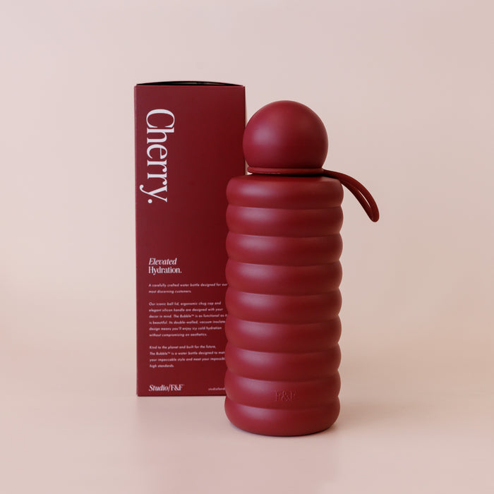 The Bubble - Cherry - Reusable Water Bottle 700ml - PRE-ORDER (OCTOBER)