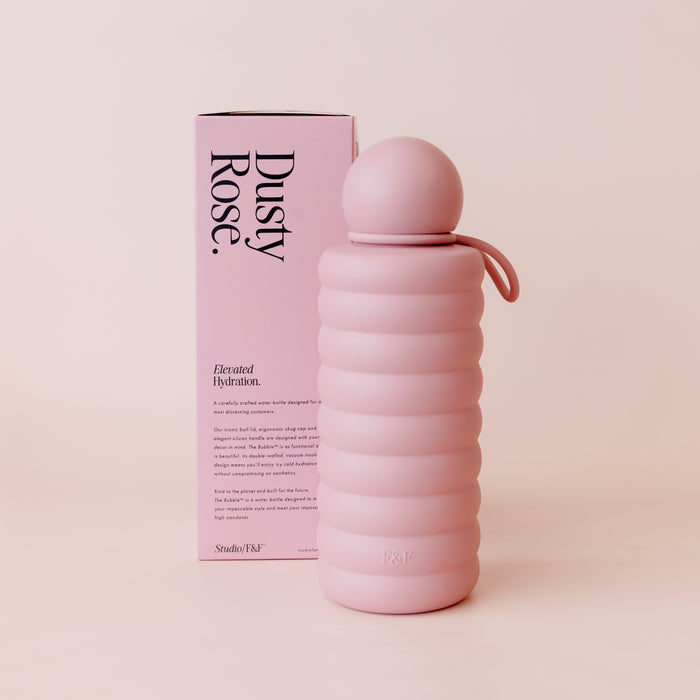 The Bubble - Dusty Rose - Reusable Water Bottle 700ml - PRE-ORDER (OCTOBER)