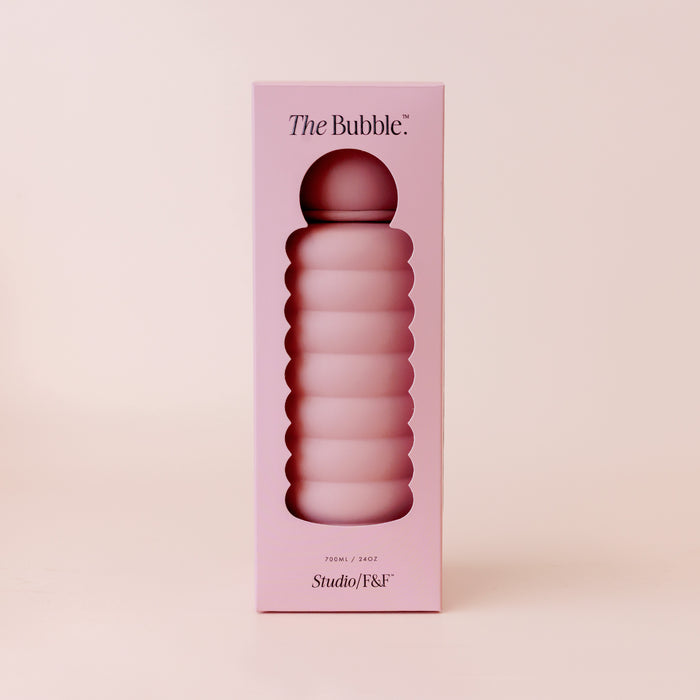 The Bubble - Dusty Rose - Reusable Water Bottle 700ml - SECONDS