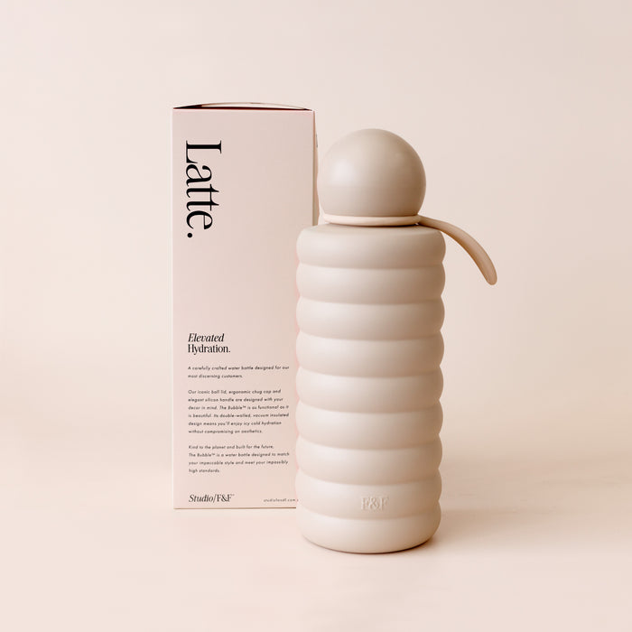 The Bubble - Latte - Reusable Water Bottle 700ml - PRE-ORDER (OCTOBER)