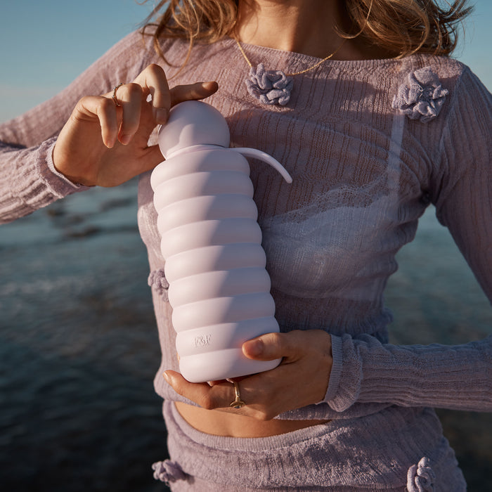 The Bubble - Lavender - Reusable Water Bottle 700ml - SECONDS