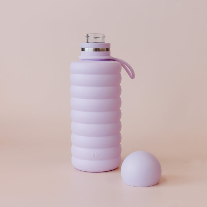 The Bubble - Lavender - Reusable Water Bottle 700ml - SECONDS