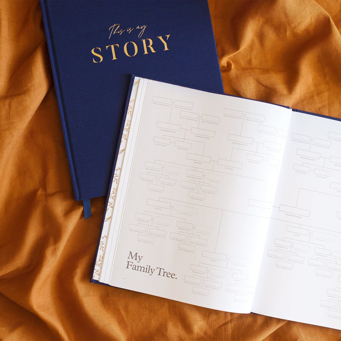 FJ031-MyStoryMemoirJournalNavy-Cover-flatlay-familytree-1-square.jpg