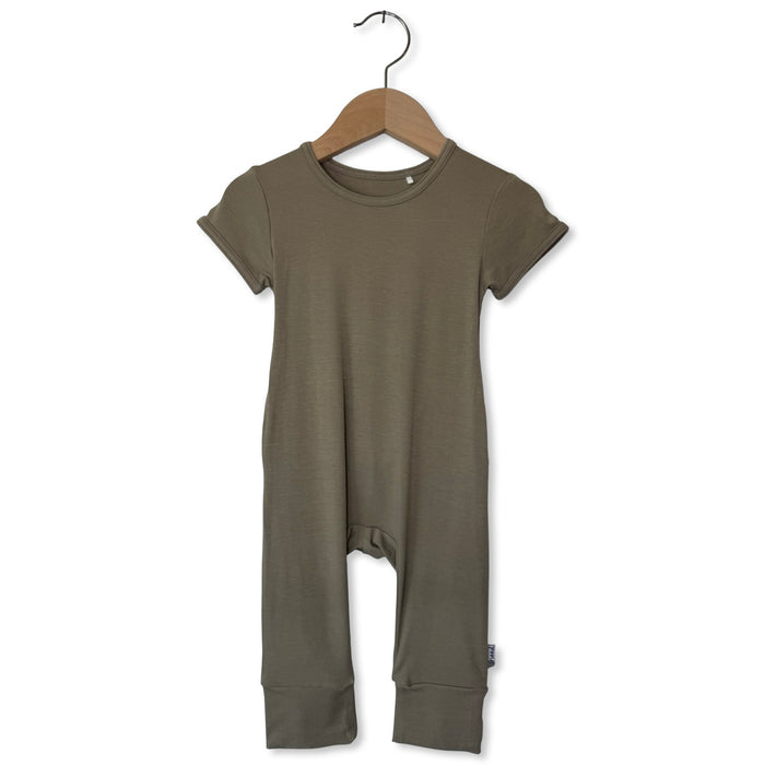Timber Short Long Romper Luxe Edition | Cotton Bamboo Blend