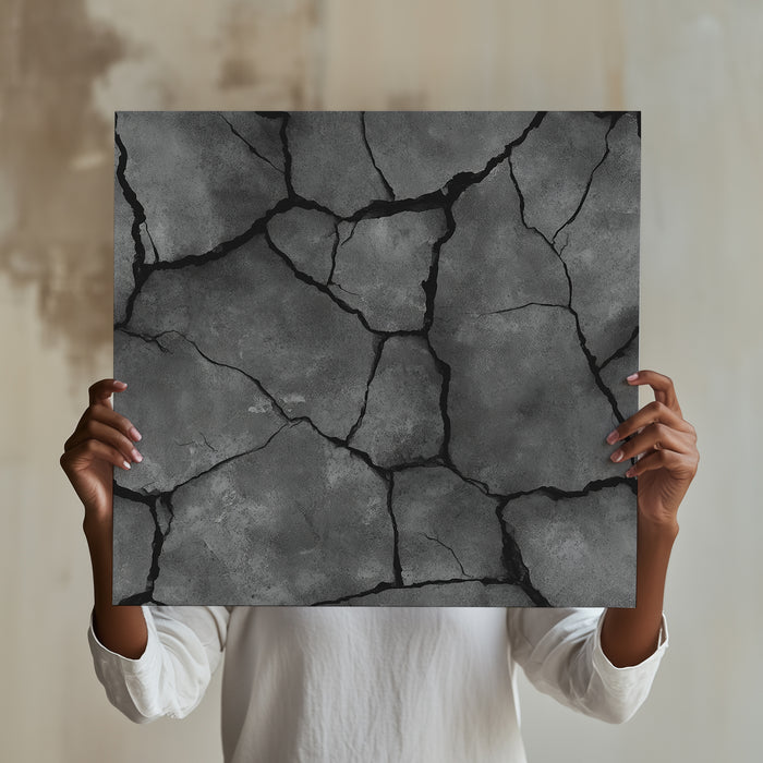 Timeless Cracked Concrete