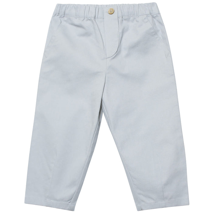 Infant & Toddler Boys Gray Canvas Pants-Gerber Childrenswear