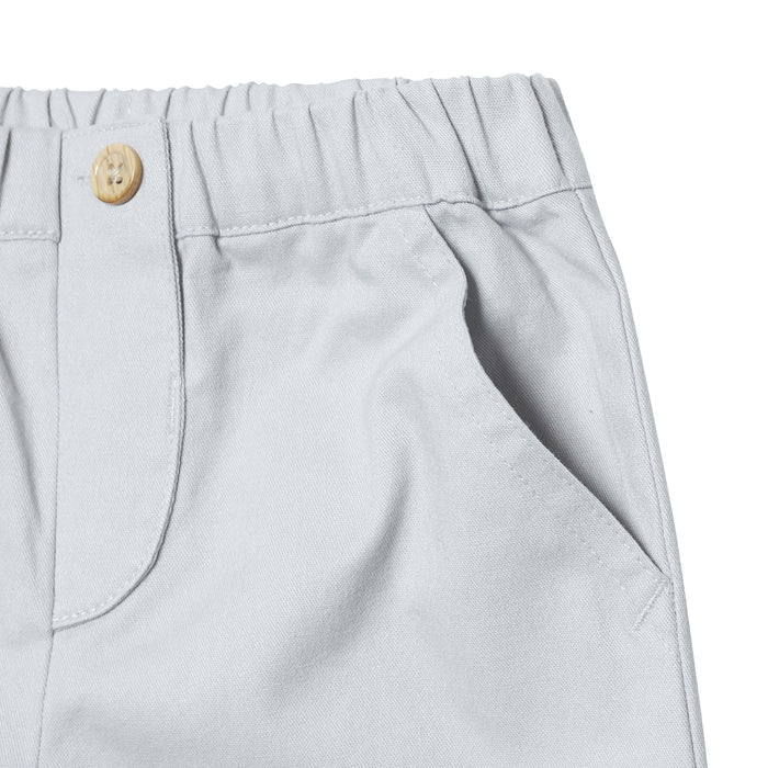 Infant & Toddler Boys Gray Canvas Pants-Gerber Childrenswear