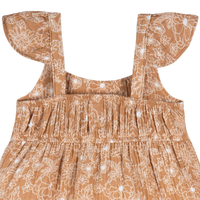 Toddler Girls Groovy Floral Dress