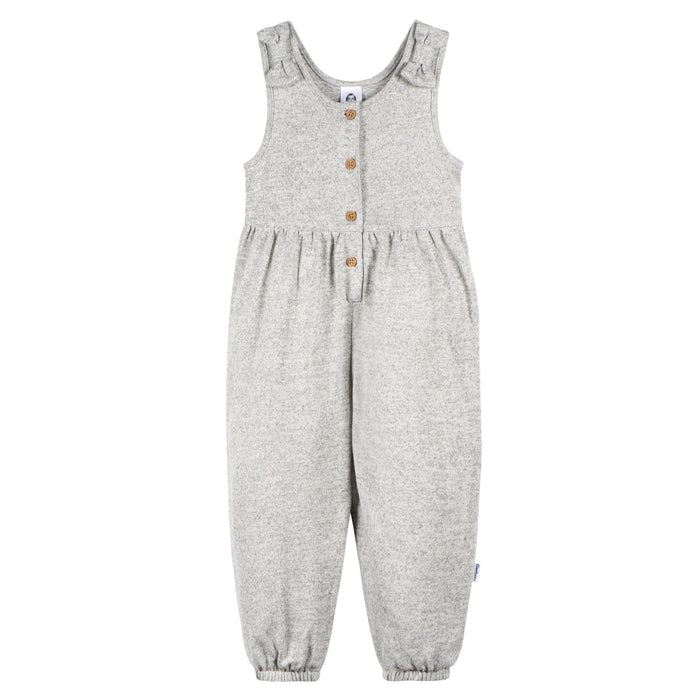 Toddler Girls Lt Grey Heather Romper
