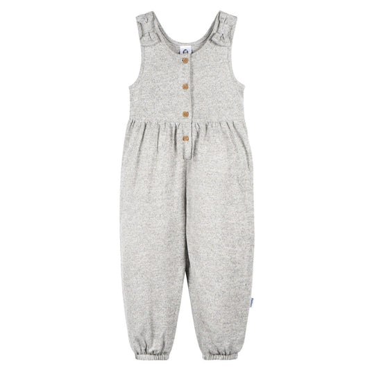 Toddler Girls Lt Grey Heather Romper